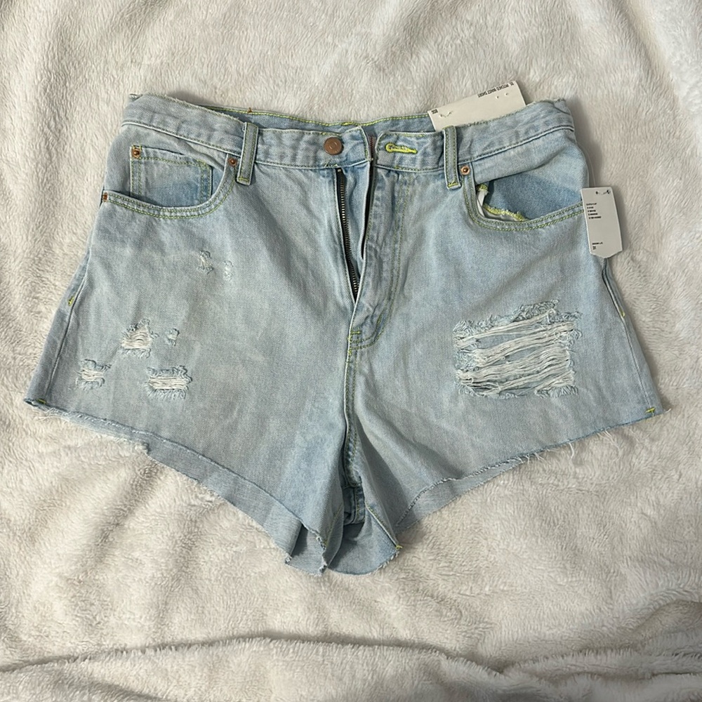 BDG Brand New Distressed Jean shorts